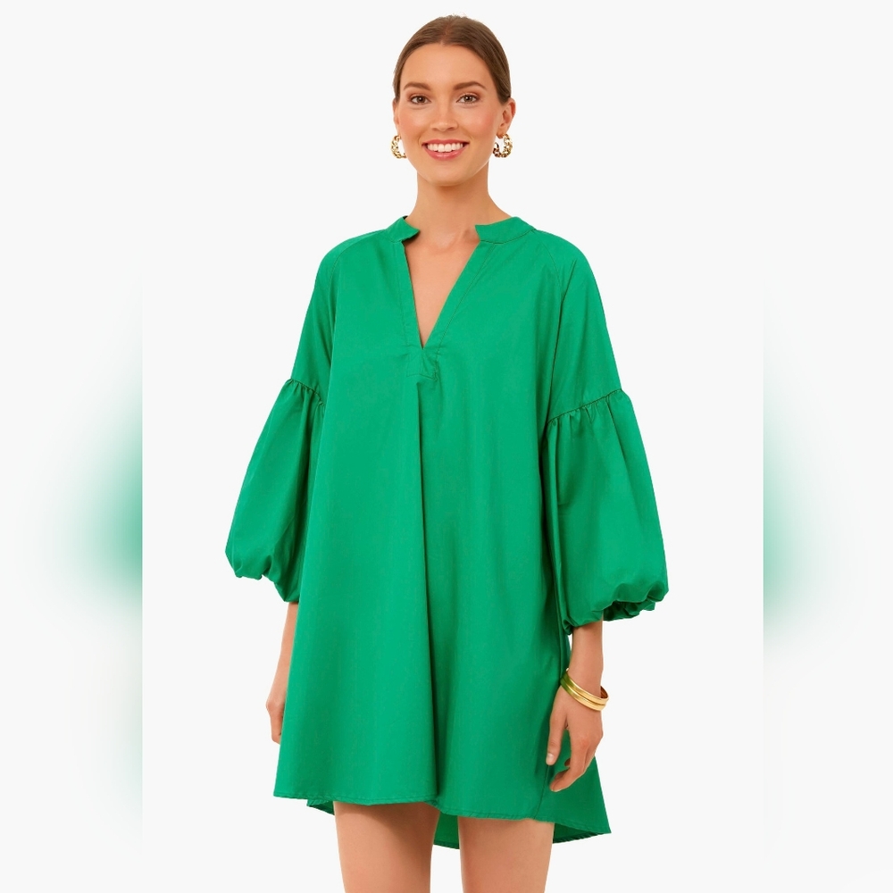 NWT Kasia Green Santorini mini dress!! - Picture 2 of 8